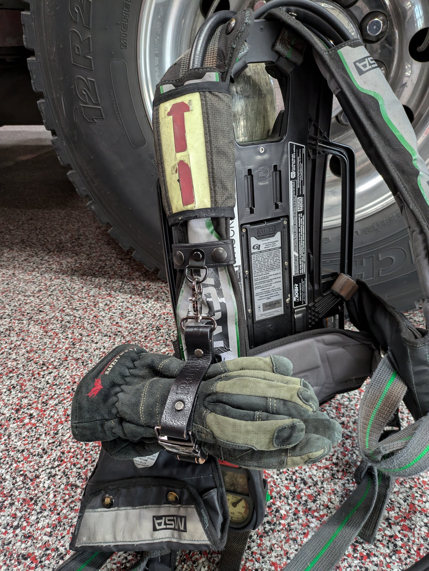 D-Ring for SCBA Strap